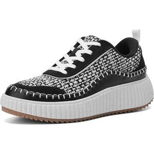 🆕 Women Black Casual Comfortable Fashion Shoes Walking Running Chunky Sneakers